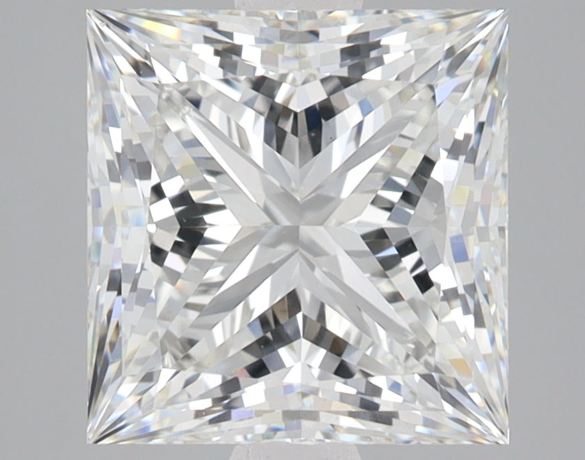 4.11 Carat Certified Princess Loose Stone Lab Grown Diamond No. 2042817