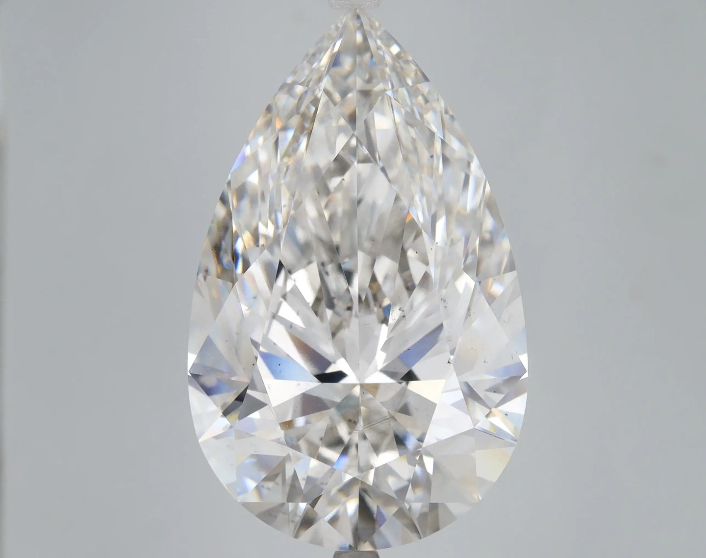 20.94 Carat Certified Pear Loose Stone Lab Grown Diamond No. 1118550 - Larson Jewelers