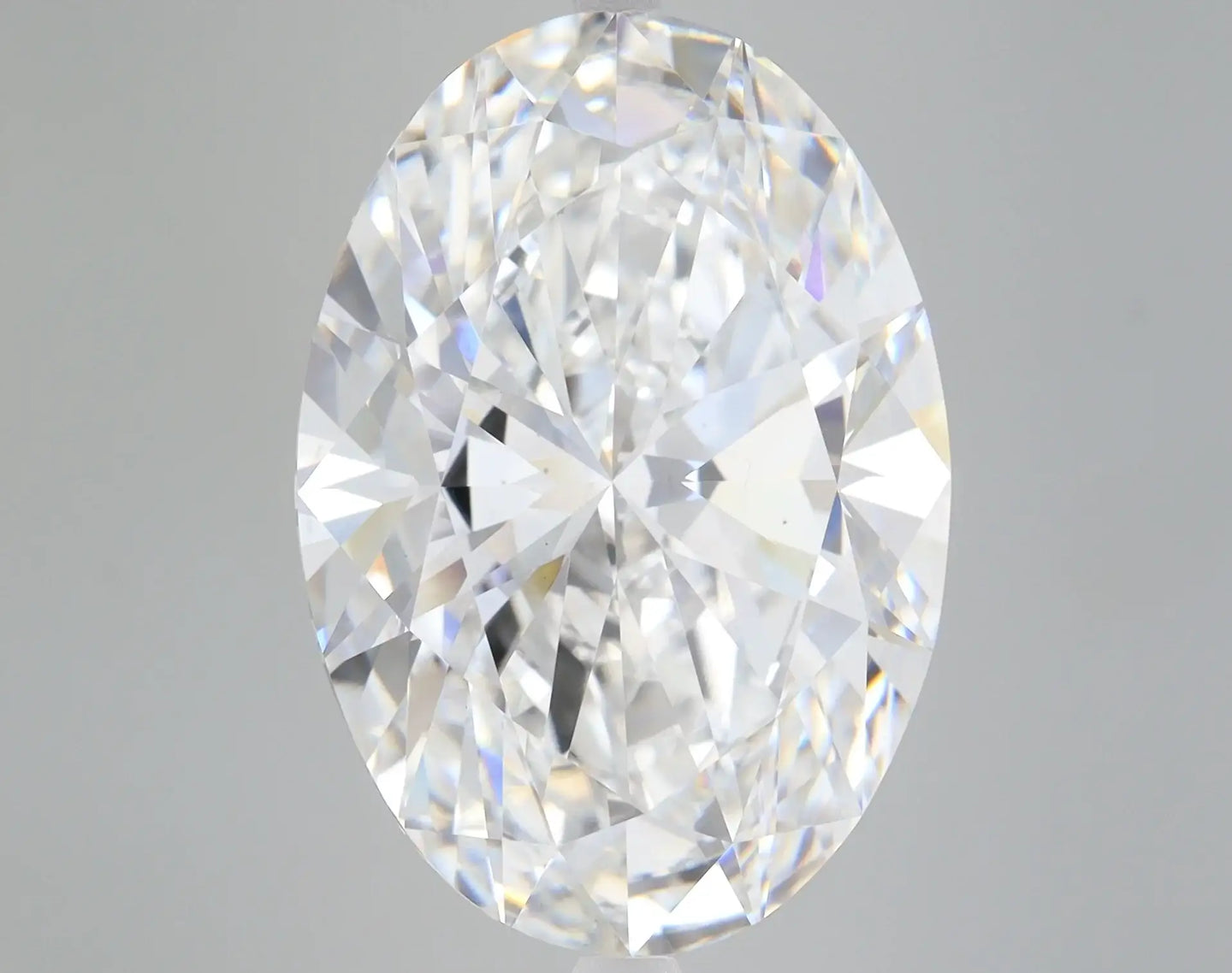 15.67 Carat Certified Oval Loose Stone Lab Grown Diamond No. 1033451 - Larson Jewelers