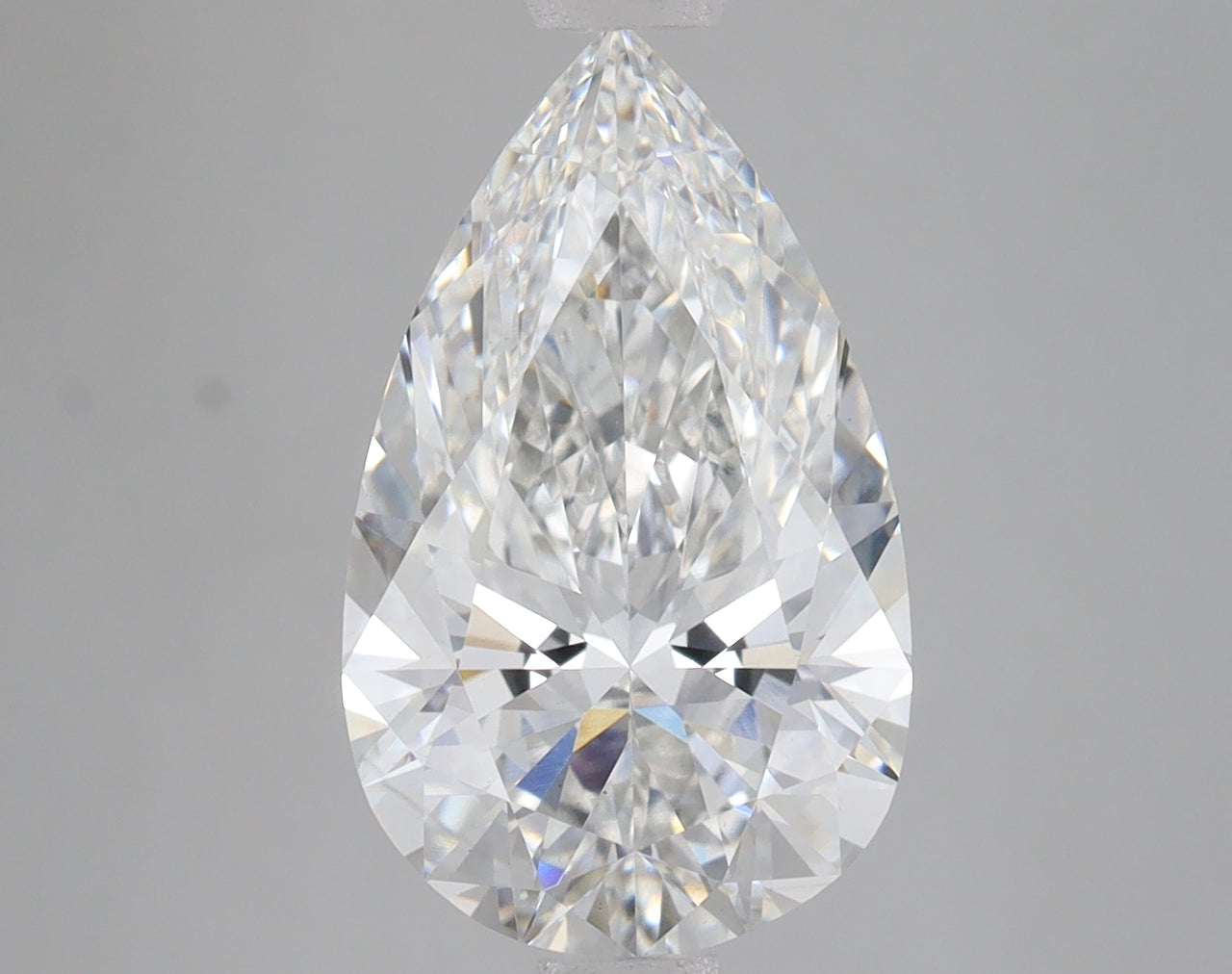 4.07 Carat Certified Pear Loose Stone Lab Grown Diamond No. 1344333