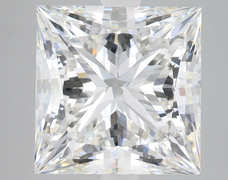 6.01 Carat Certified Princess Loose Stone Lab Grown Diamond No. 1388361