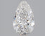 0.9 Carat Certified Pear Loose Stone Lab Grown Diamond No. 1019279