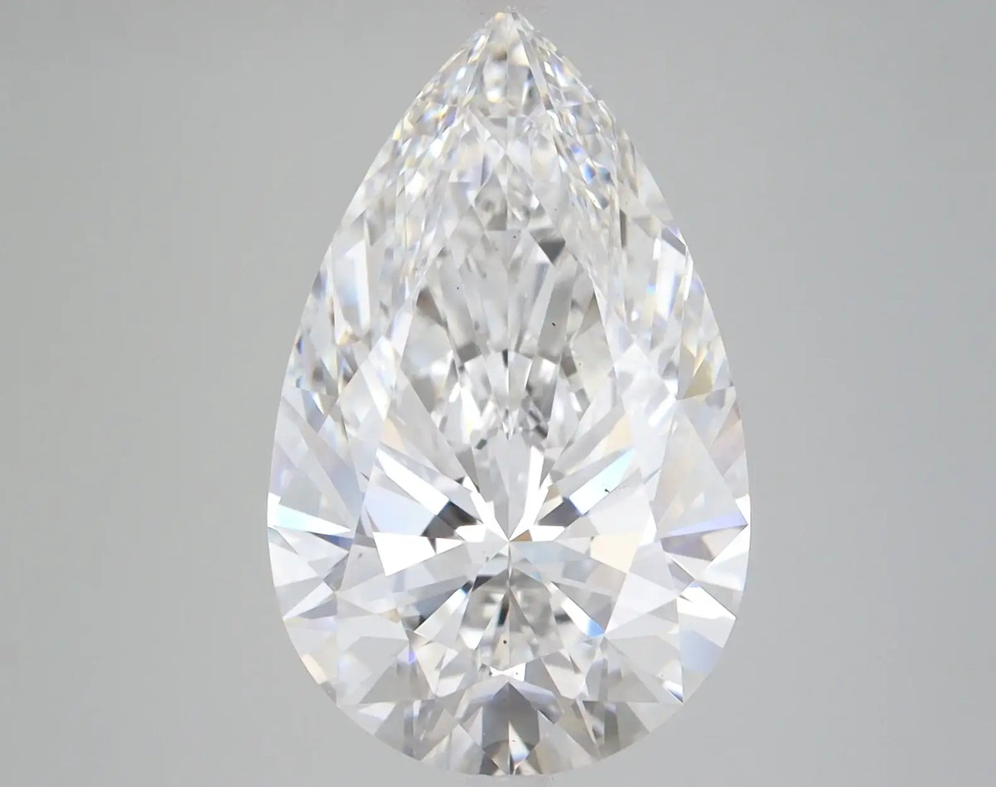 6.37 Carat Certified Pear Loose Stone Lab Grown Diamond No. 1035156 - Larson Jewelers
