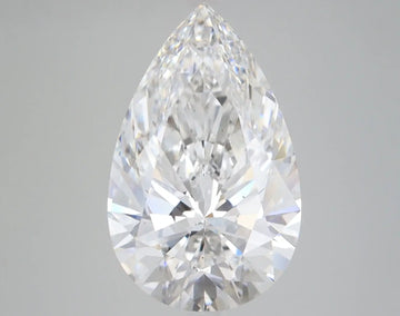 6.37 Carat Certified Pear Loose Stone Lab Grown Diamond No. 1035156 - Larson Jewelers