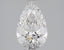 1.64 Carat Certified Pear Loose Stone Lab Grown Diamond No. 1019441