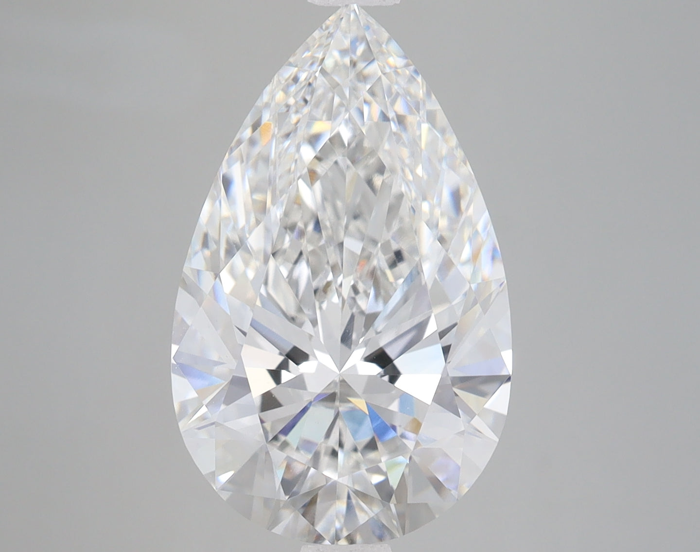 6.02 Carat Certified Pear Loose Stone Lab Grown Diamond No. 2049238