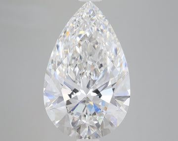 6.02 Carat Certified Pear Loose Stone Lab Grown Diamond No. 2049238