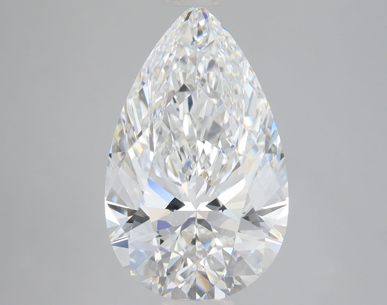 3.63 Carat Certified Pear Loose Stone Lab Grown Diamond No. 1233939