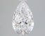 1.7 Carat Certified Pear Loose Stone Lab Grown Diamond No. 1194092