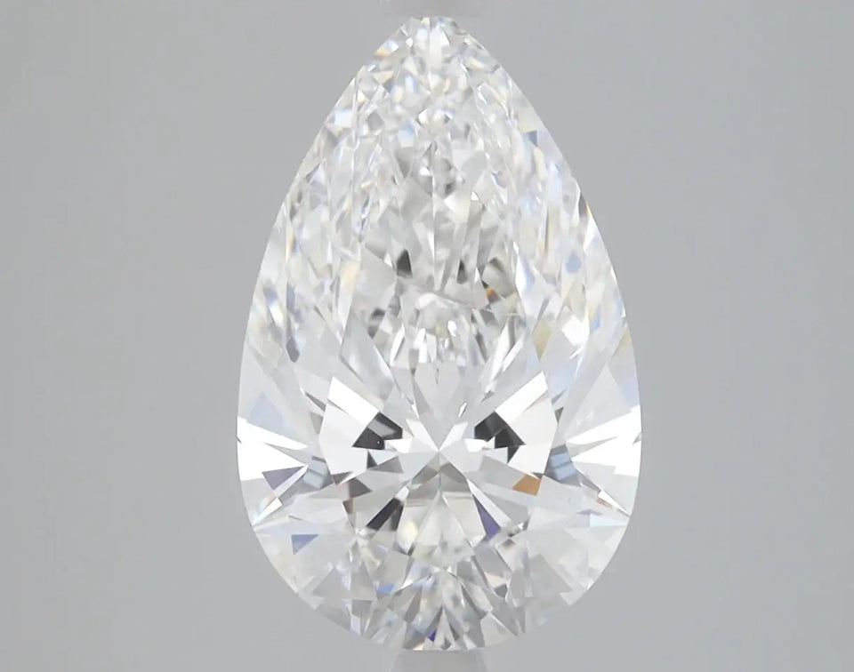 2.81 Carat Certified Pear Loose Stone Lab Grown Diamond No. 1026309 - Larson Jewelers