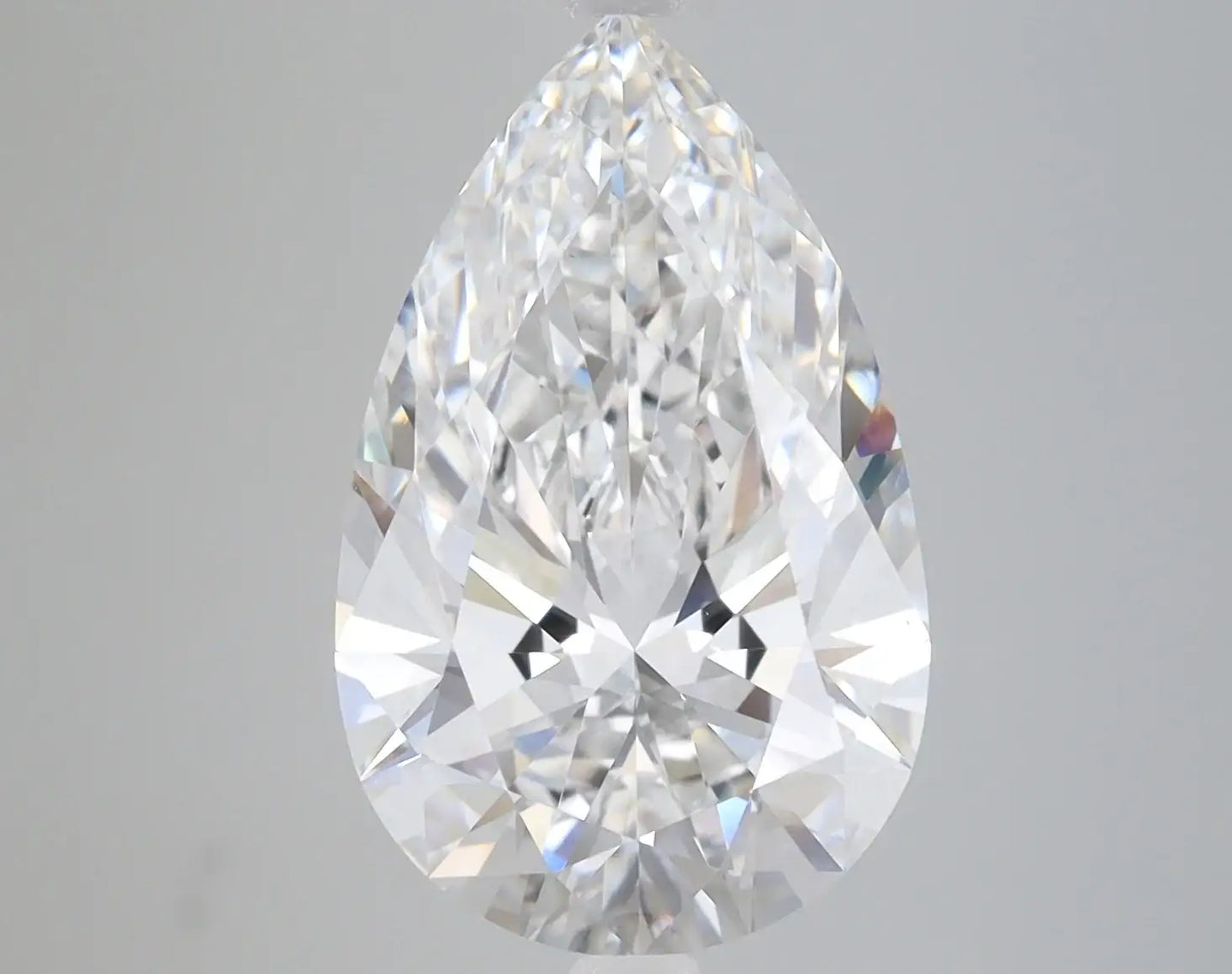 5.12 Carat Certified Pear Loose Stone Lab Grown Diamond No. 1029565 - Larson Jewelers