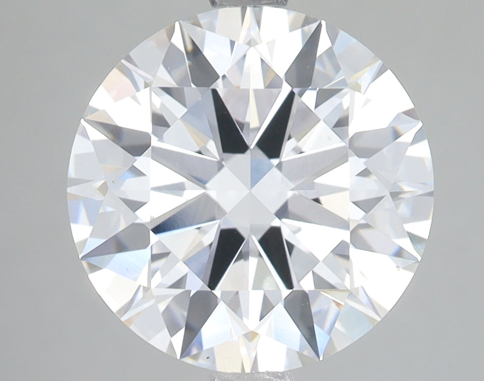 4 Carat Certified Round Loose Stone Lab Grown Diamond No. 1296695