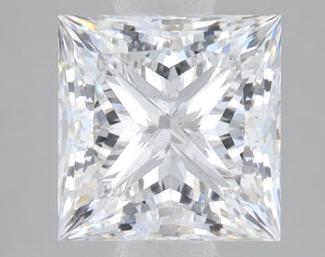 2.51 Carat Certified Princess Loose Stone Lab Grown Diamond No. 1228582