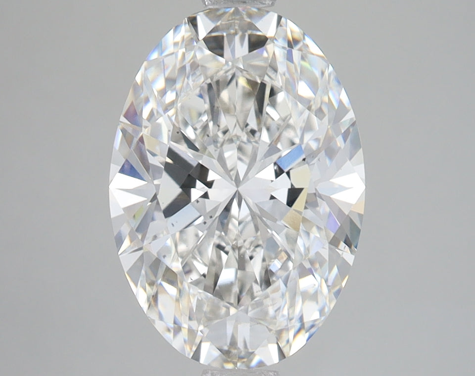 3.73 Carat Certified Oval Loose Stone Lab Grown Diamond No. 1269155