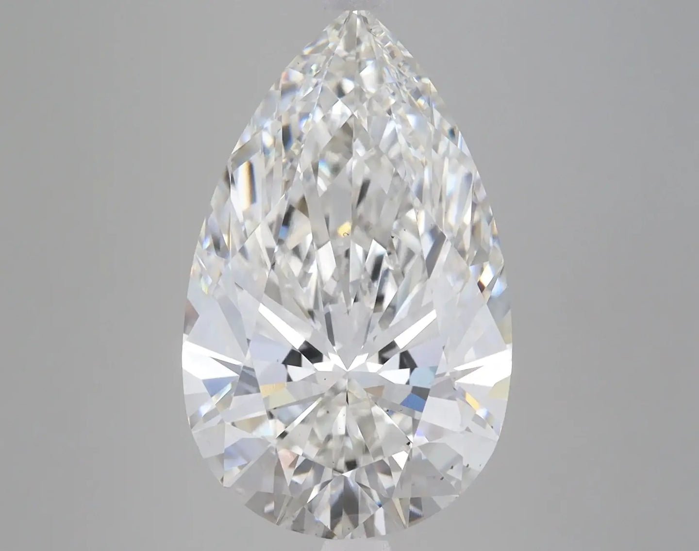 7.8 Carat Certified Pear Loose Stone Lab Grown Diamond No. 1043381 - Larson Jewelers