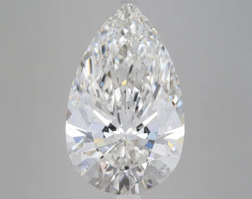 7.8 Carat Certified Pear Loose Stone Lab Grown Diamond No. 1043381 - Larson Jewelers