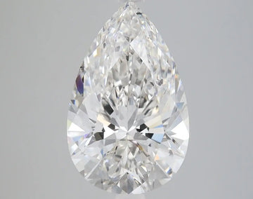 3.49 Carat Certified Pear Loose Stone Lab Grown Diamond No. 1029502 - Larson Jewelers