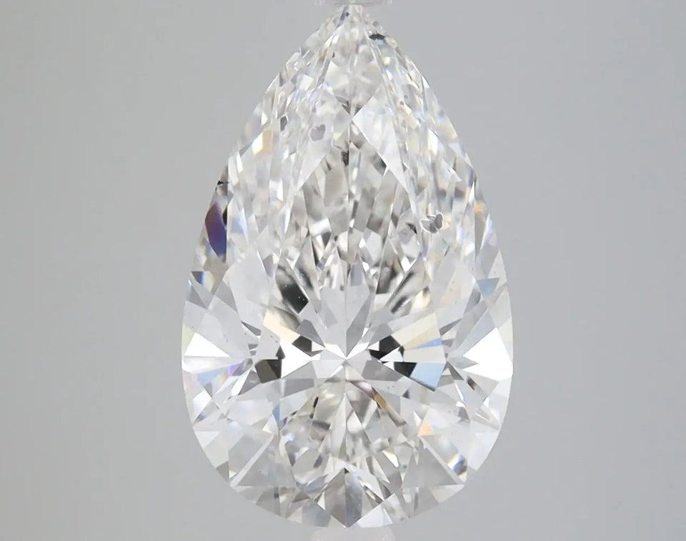 3.49 Carat Certified Pear Loose Stone Lab Grown Diamond No. 1029502 - Larson Jewelers