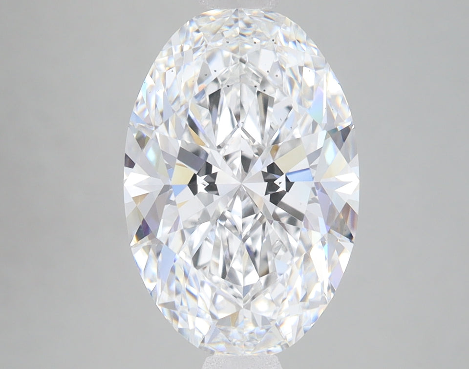3.79 Carat Certified Oval Loose Stone Lab Grown Diamond No. 1215038