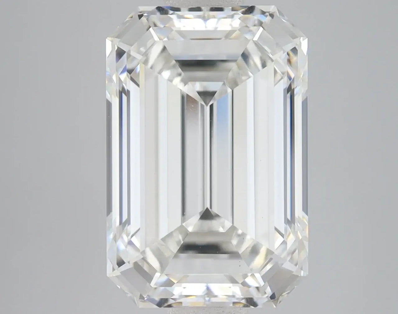 5.82 Carat Certified Emerald Loose Stone Lab Grown Diamond No. 1232577 - Larson Jewelers