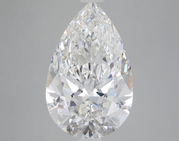 6.04 Carat Certified Pear Loose Stone Lab Grown Diamond No. 2047152