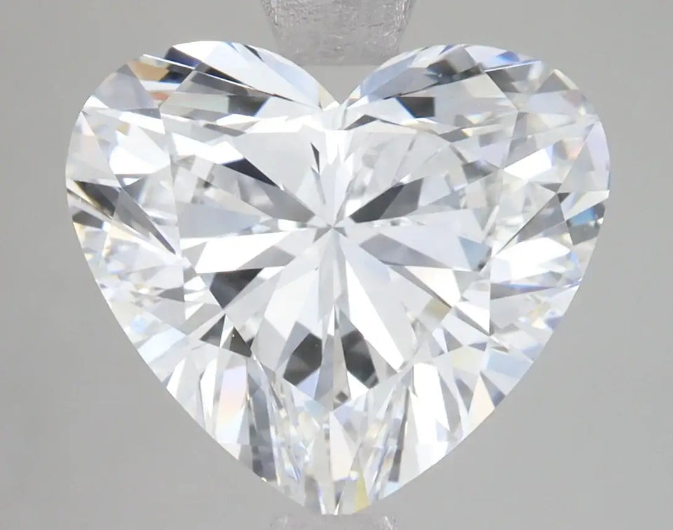 5.07 Carat Certified Heart Loose Stone Lab Grown Diamond No. 1328370 - Larson Jewelers