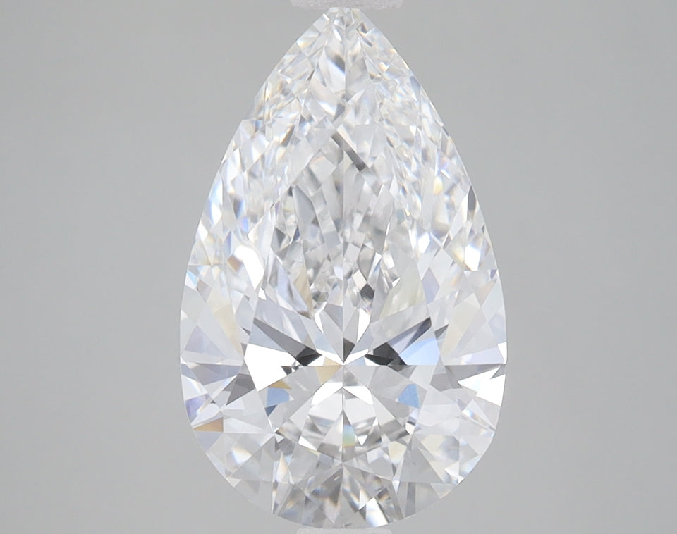 3.1 Carat Certified Pear Loose Stone Lab Grown Diamond No. 2053062