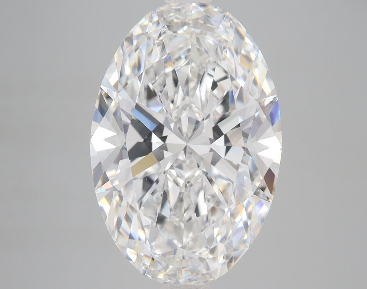 6.09 Carat Certified Oval Loose Stone Lab Grown Diamond No. 2039378