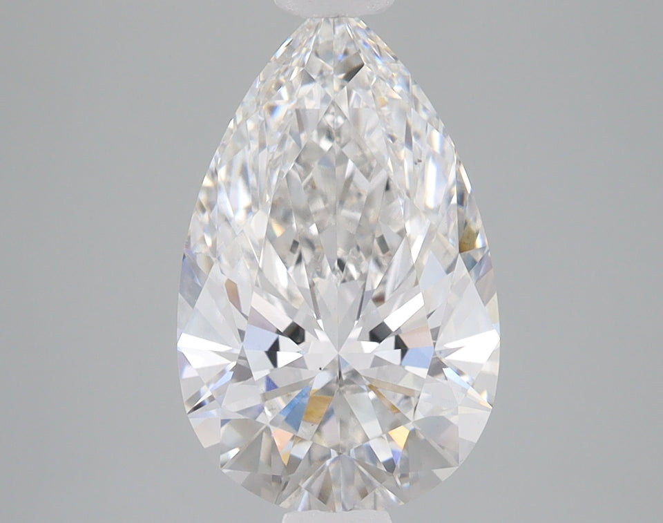 3.29 Carat Certified Pear Loose Stone Lab Grown Diamond No. 1060225