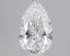 1.41 Carat Certified Pear Loose Stone Lab Grown Diamond No. 1186972
