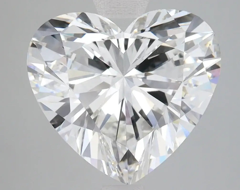 4.1 Carat Certified Heart Loose Stone Lab Grown Diamond No. 1197911 - Larson Jewelers