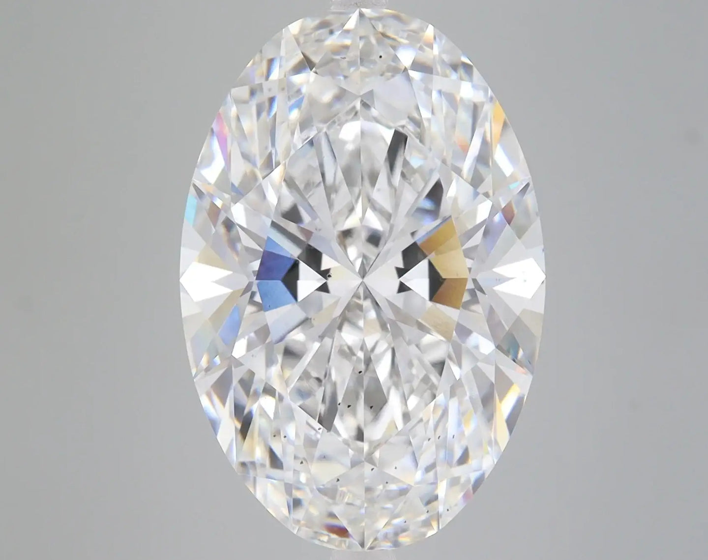 10.09 Carat Certified Oval Loose Stone Lab Grown Diamond No. 1039573 - Larson Jewelers