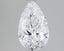 1.7 Carat Certified Pear Loose Stone Lab Grown Diamond No. 1311775