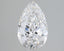 1.81 Carat Certified Pear Loose Stone Lab Grown Diamond No. 1188037