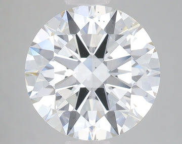 4 Carat Certified Round Loose Stone Lab Grown Diamond No. 1229084