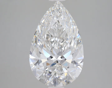 3.56 Carat Certified Pear Loose Stone Lab Grown Diamond No. 2057566