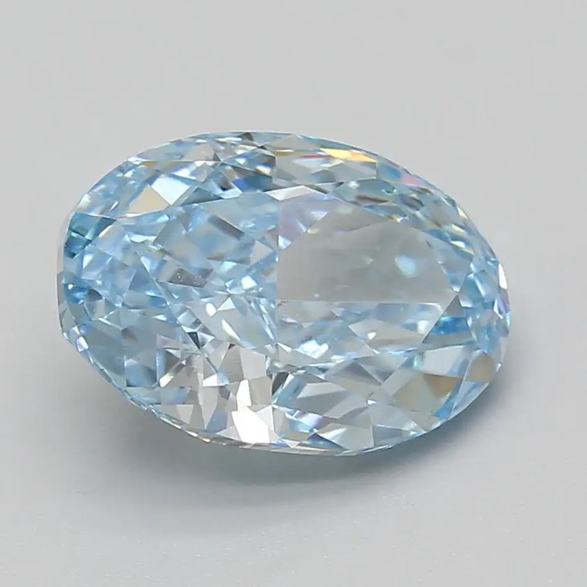 5.1 Carat Certified Oval Loose Stone Lab Grown Diamond No. 1281428 - Larson Jewelers