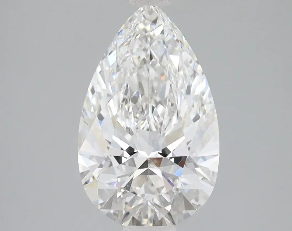2.1 Carat Certified Pear Loose Stone Lab Grown Diamond No. 1115087 - Larson Jewelers