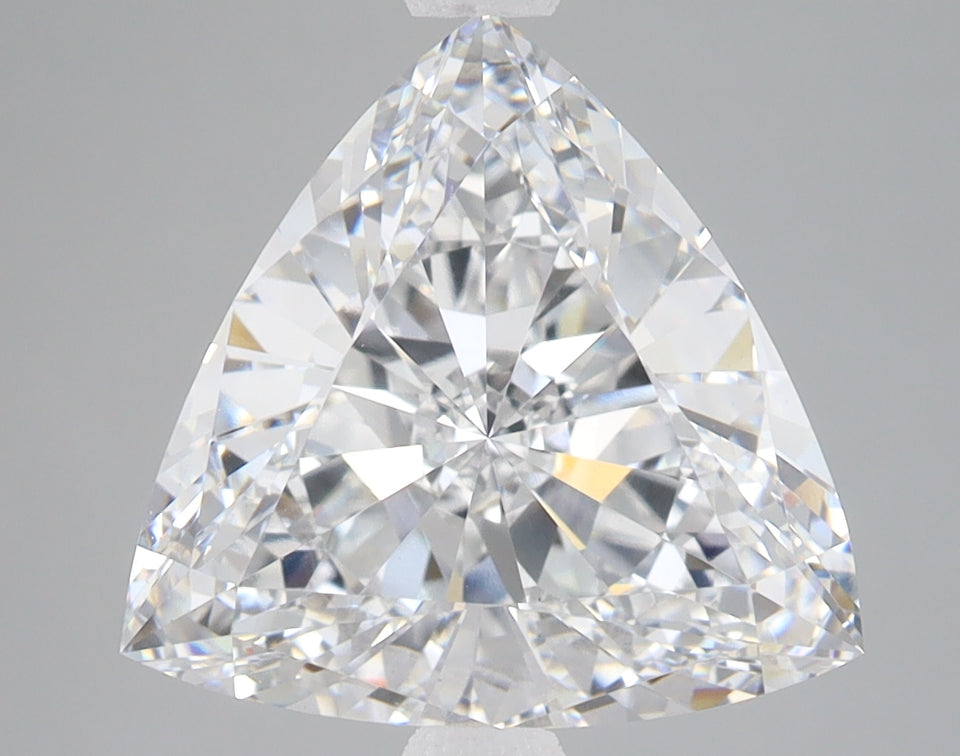 4.07 Carat Certified Triangle Loose Stone Lab Grown Diamond No. 2022139