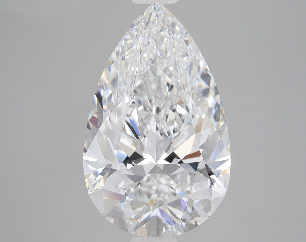 4.08 Carat Certified Pear Loose Stone Lab Grown Diamond No. 2049346