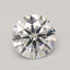 2 Carat Certified Round Loose Stone Lab Grown Diamond No. 1306538