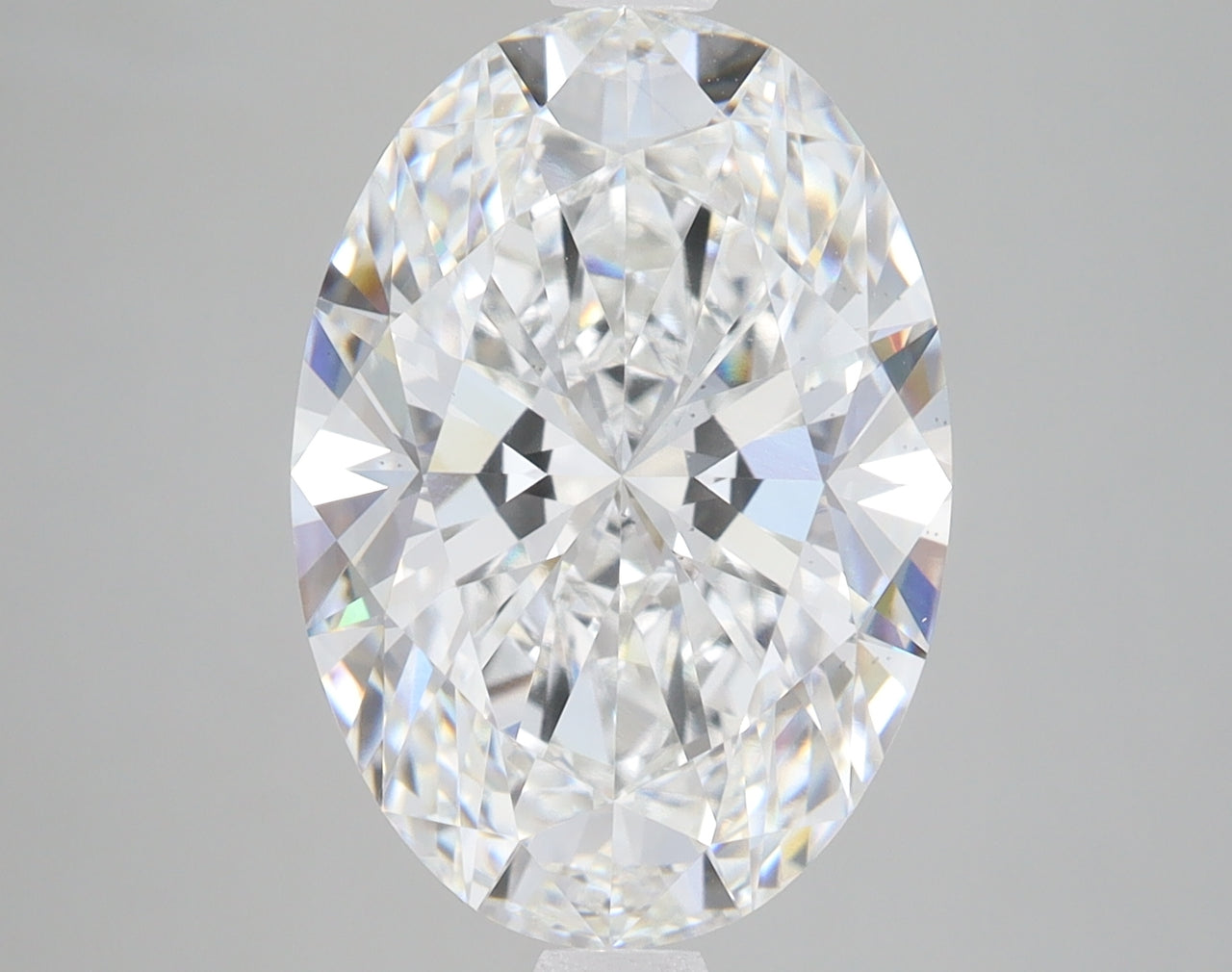 5.58 Carat Certified Oval Loose Stone Lab Grown Diamond No. 2055756