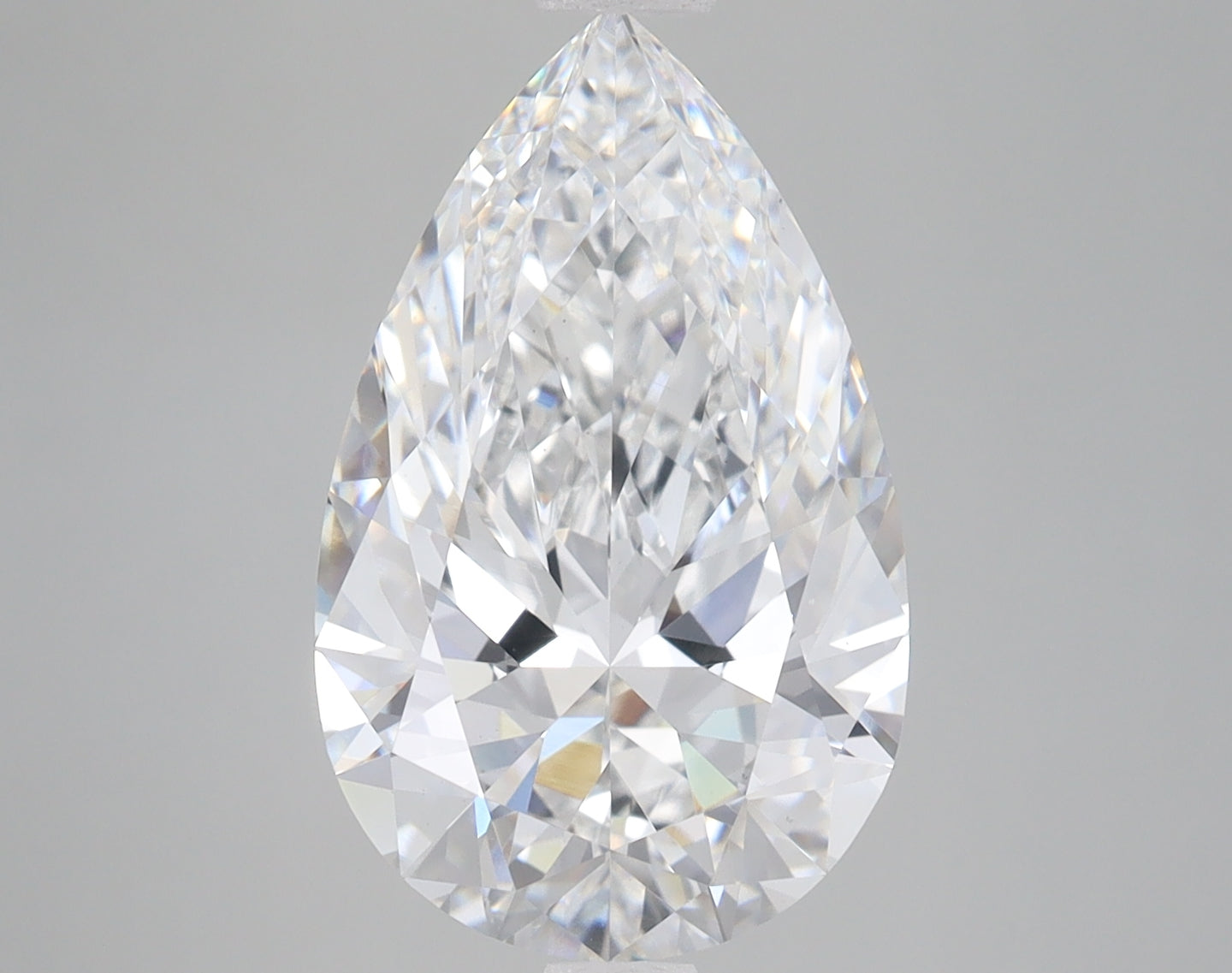 5.1 Carat Certified Pear Loose Stone Lab Grown Diamond No. 2053353