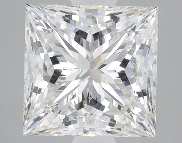3.52 Carat Certified Princess Loose Stone Lab Grown Diamond No. 2041024