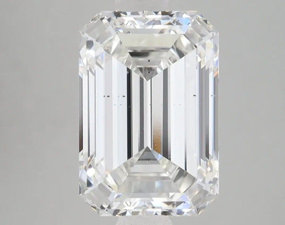 3.68 Carat Certified Emerald Loose Stone Lab Grown Diamond No. 1215519 - Larson Jewelers