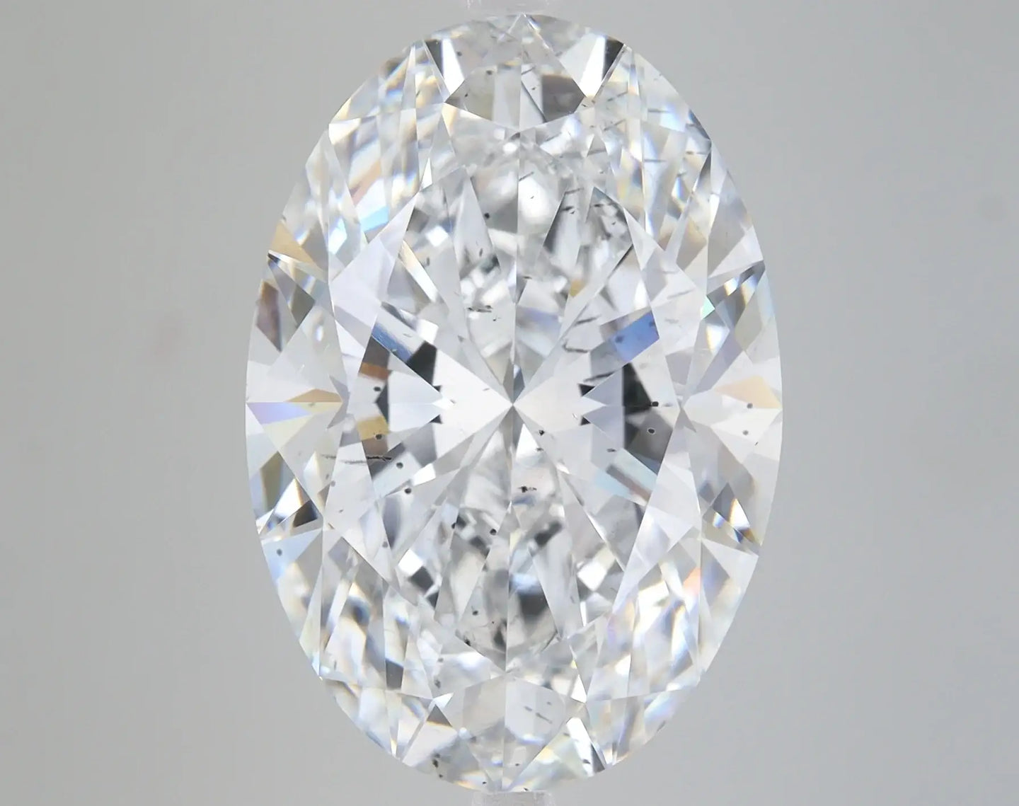 10.4 Carat Certified Oval Loose Stone Lab Grown Diamond No. 1028981 - Larson Jewelers