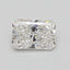 0.8 Carat Certified Radiant Loose Stone Lab Grown Diamond No. 1180434