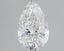 1.36 Carat Certified Pear Loose Stone Lab Grown Diamond No. 1284814