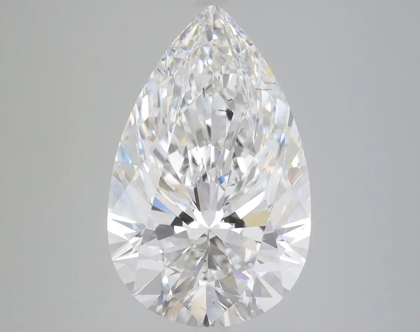 5.44 Carat Certified Pear Loose Stone Lab Grown Diamond No. 1034910 - Larson Jewelers