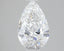 1.52 Carat Certified Pear Loose Stone Lab Grown Diamond No. 1217681
